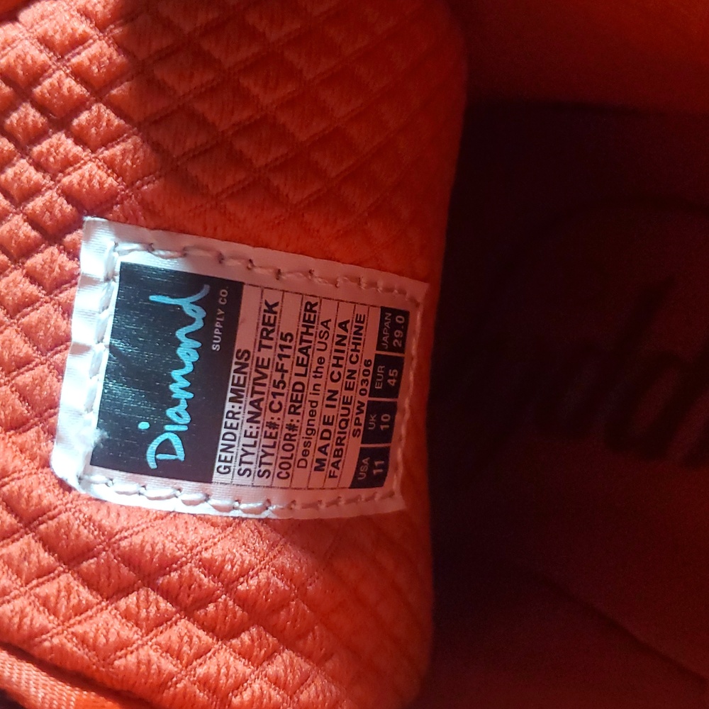 Diamond Supply Co Red Native Boot - Picture 6 of 8